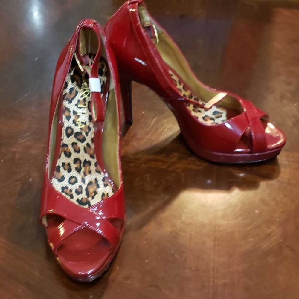 Miss Tina Red High Heels